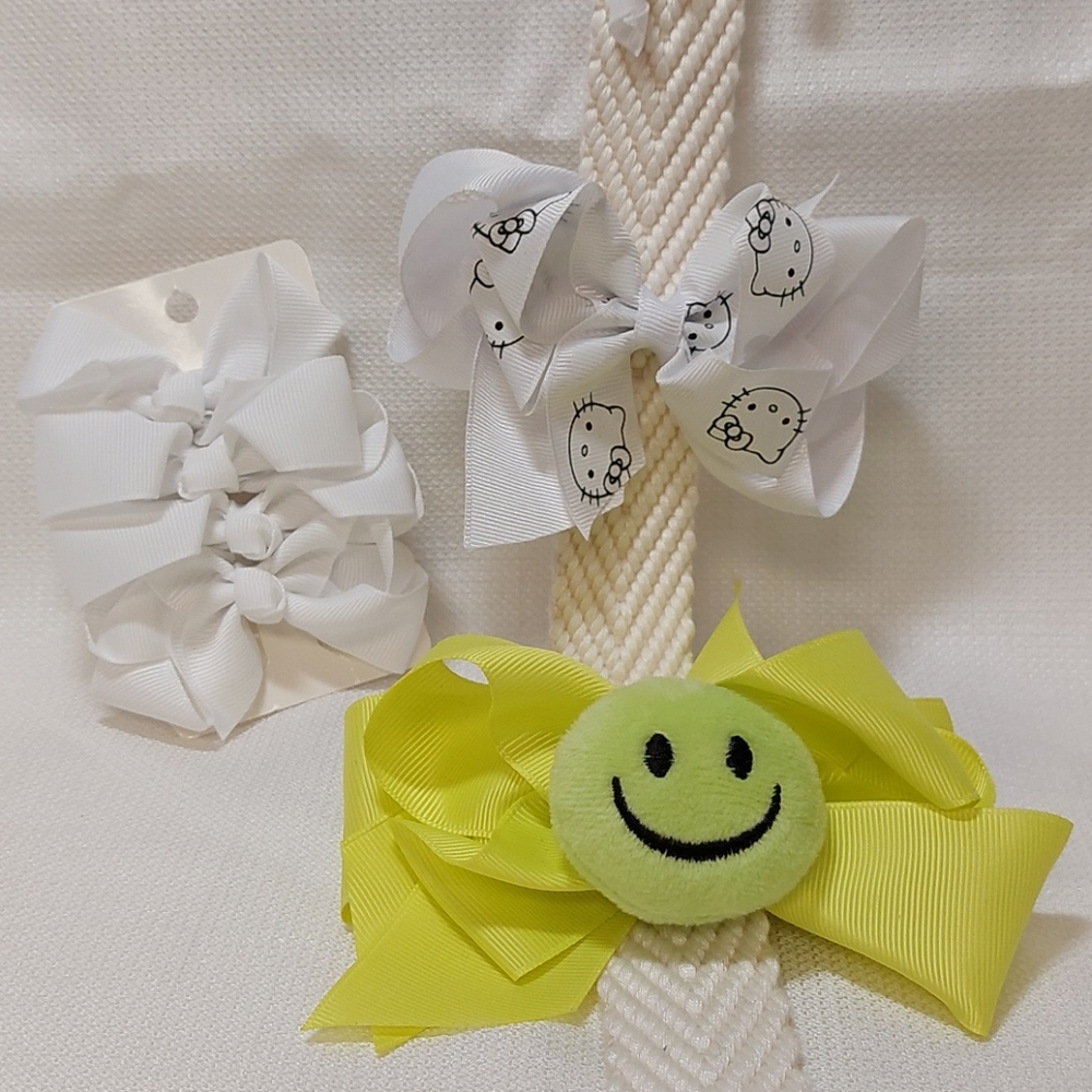Hair Bows🎀 Set of 4 Specialty Bows